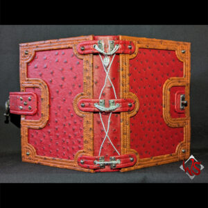 A5 Red & Orange Vinyl Journal