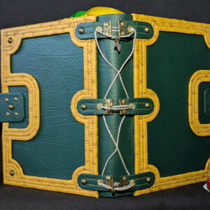 A5 Green & Yellow Vinyl Journal