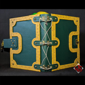 A5 Green & Yellow Vinyl Journal
