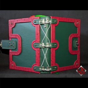 A5 Green & Red Vinyl Journal