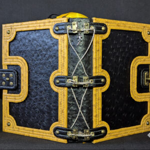 A5 Black & Yellow Vinyl Journal