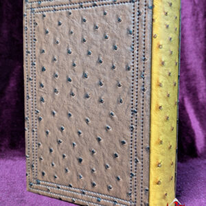 Simple A5 Yellow & Dark Brown Journal