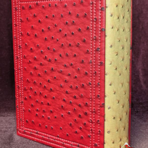 Simple A5 Yellow & Red Journal